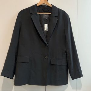 Madewell relaxed blazer in softdrape
